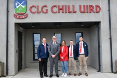 Top Table Officers of CLG Chill Uird agus An tUachtarán CLG Jarlath Burns