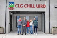 CLG Chill Uird Gym Committee agus An tUachtarán CLG Jarlath Burns