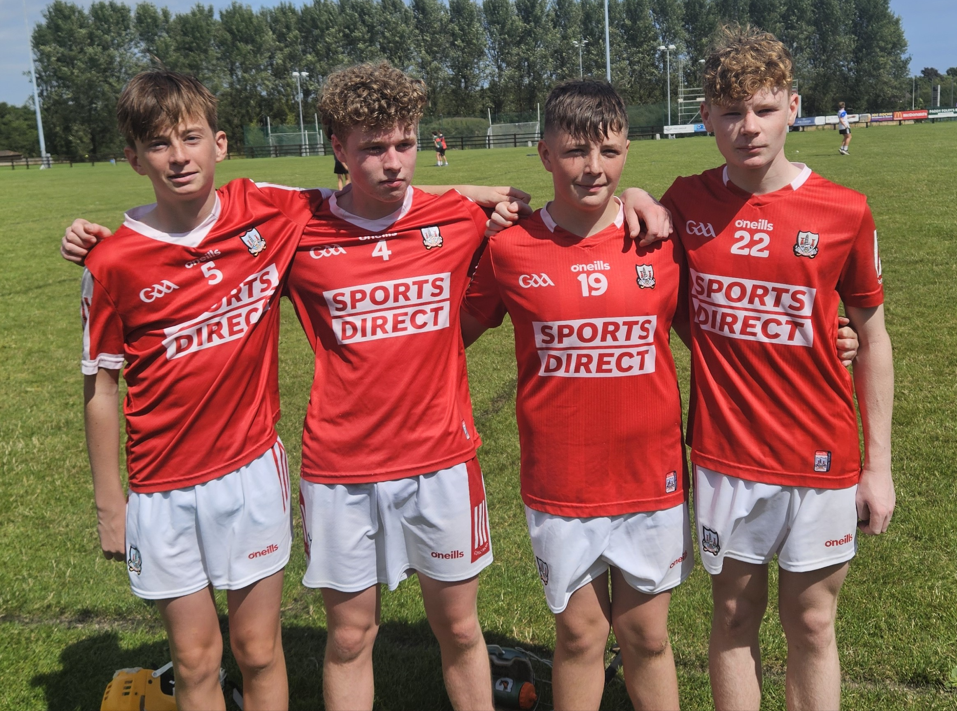 JJ, Darragh, Tadhg, and Micheál - Tony Forrestal Cup