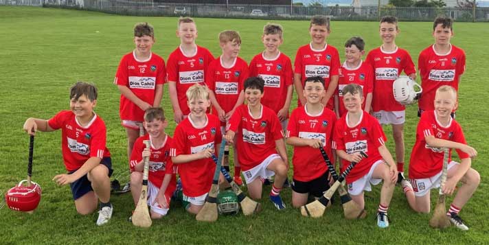 U11 hurlers who played Youghal